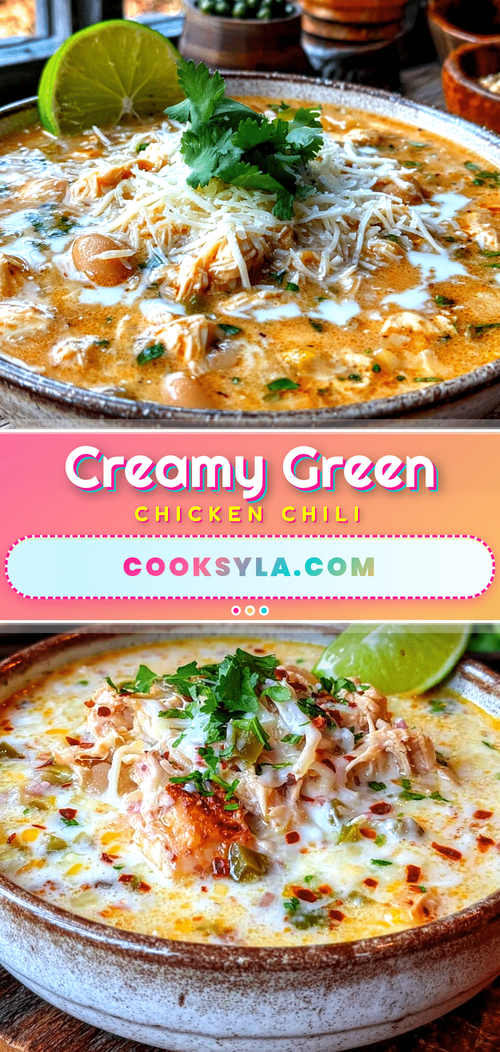 creamy white chicken chili recipe