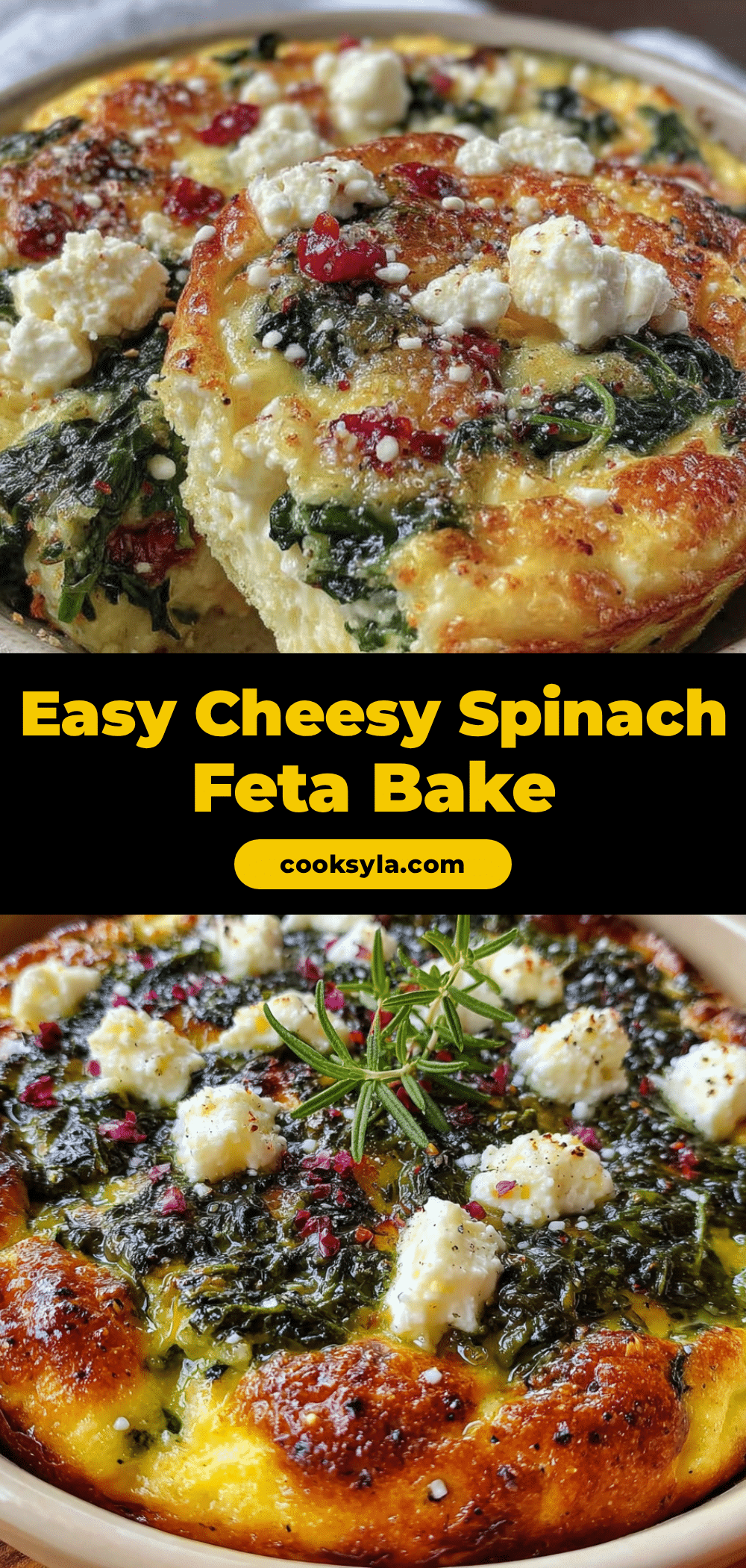 crustless spinach feta breakfast casserole recipe