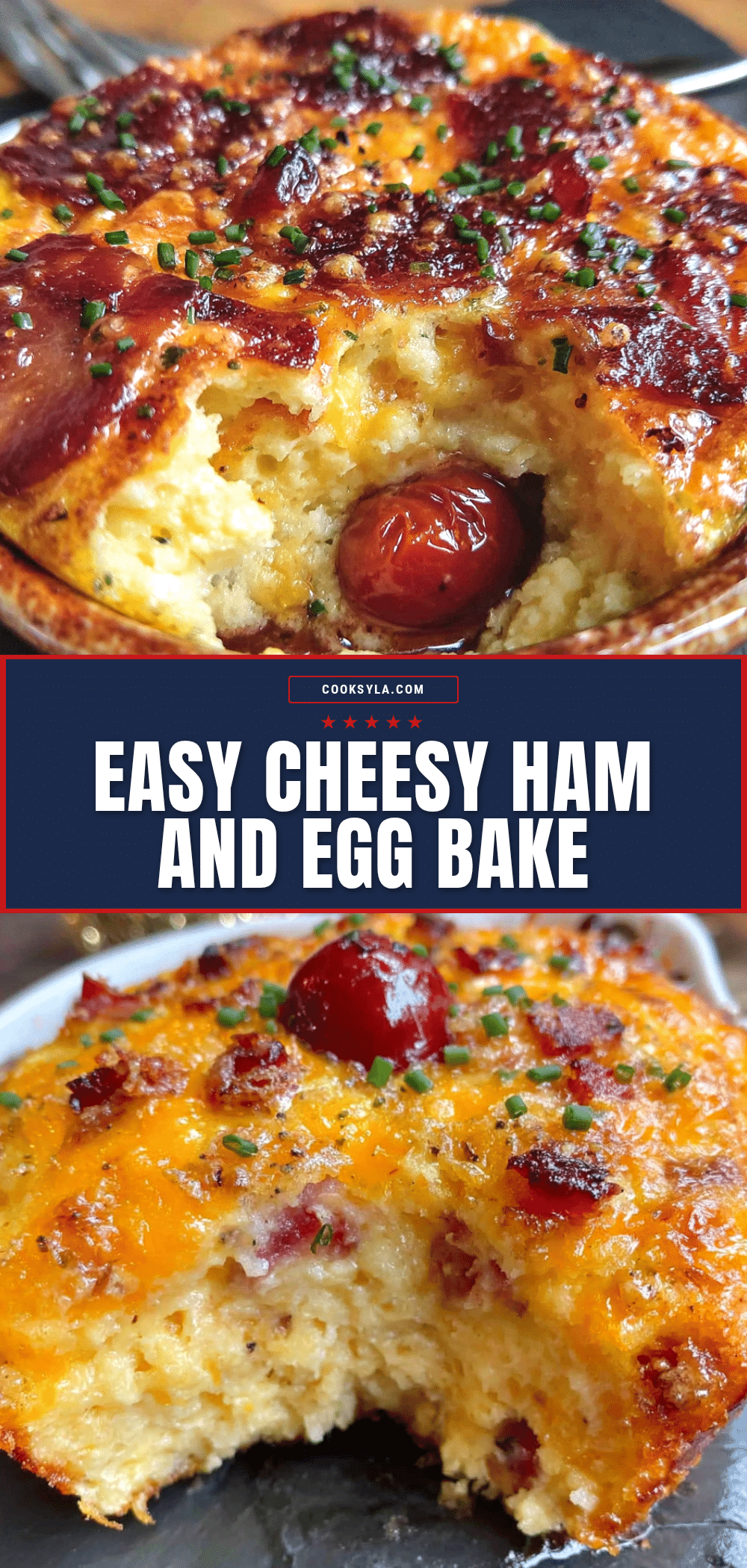easy ham and cheese breakfast casserole recipe