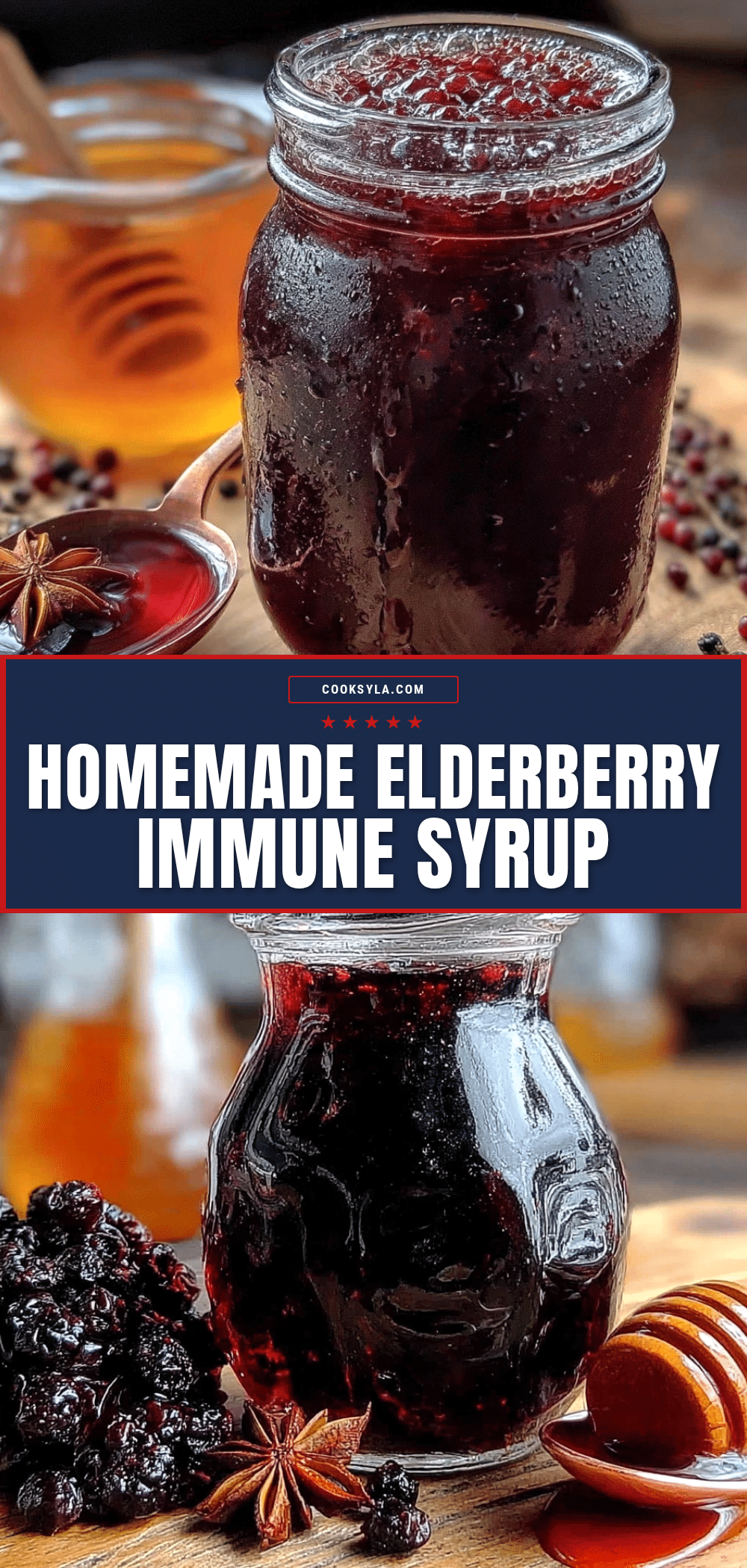 homemade elderberry syrup recipe