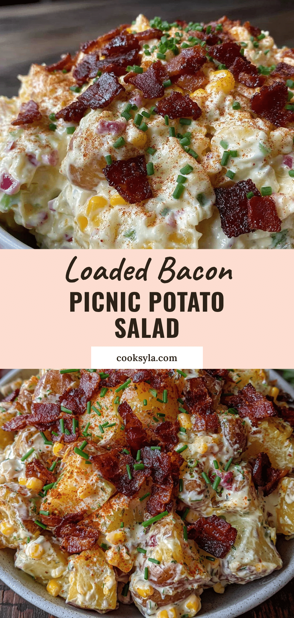 loaded bacon picnic potato salad recipe