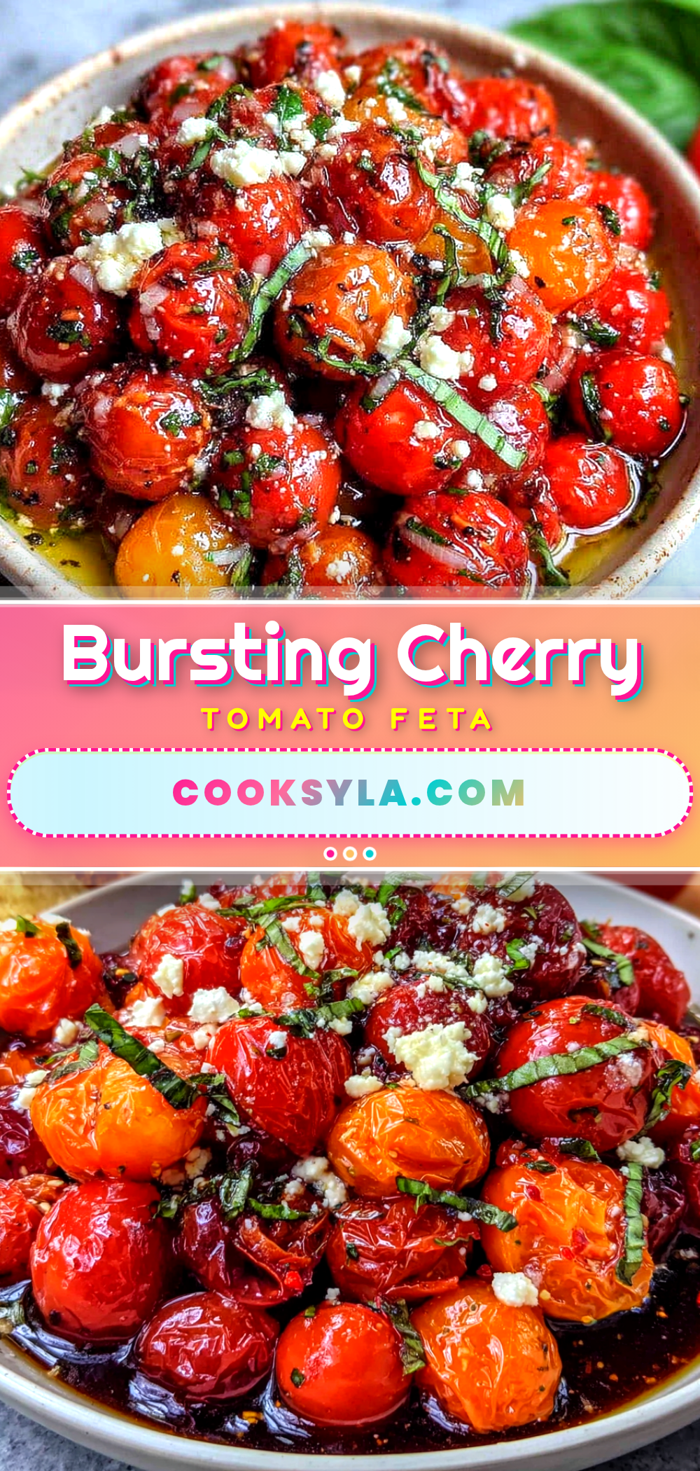 marinated cherry tomato salad with feta recipe