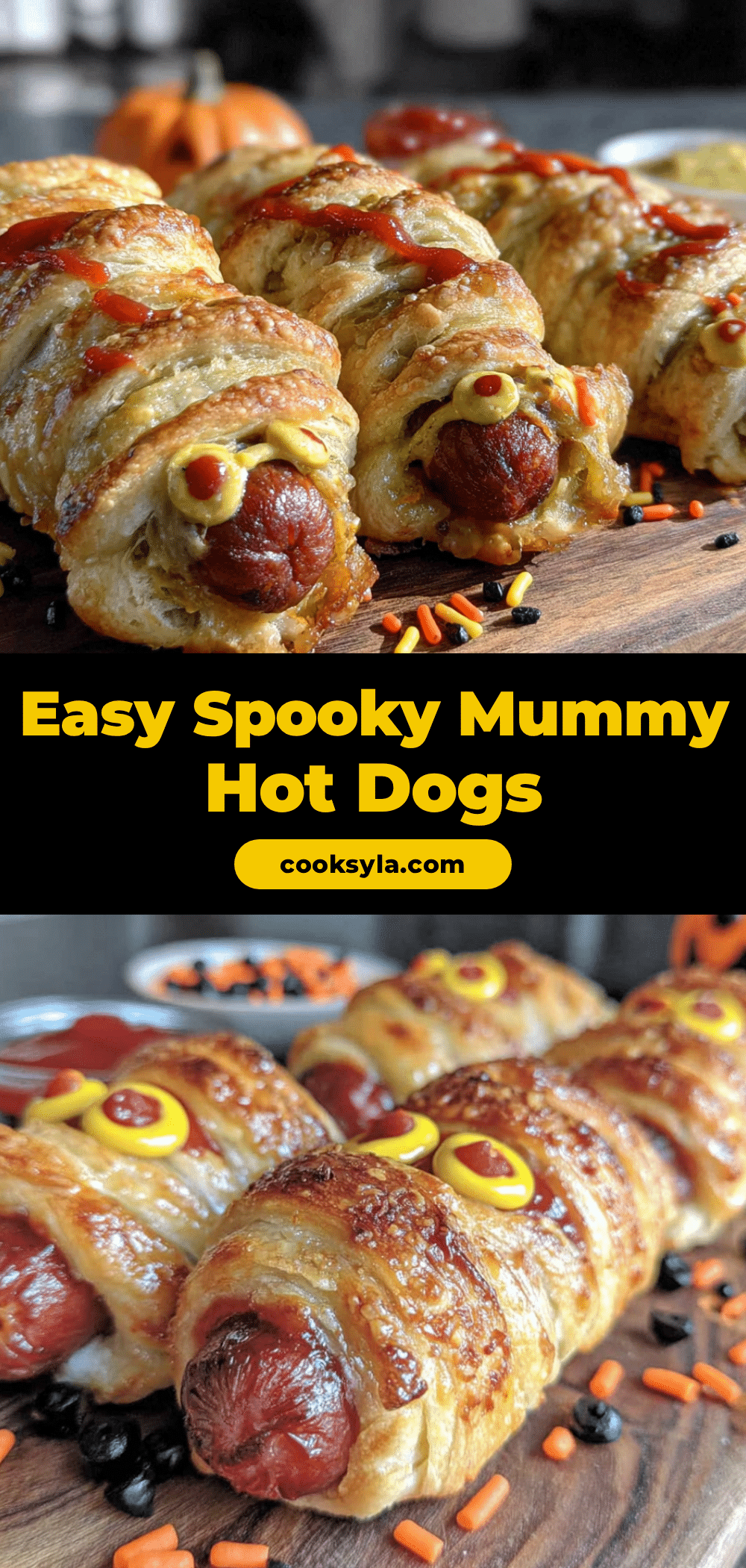 mummy hot dogs recipe