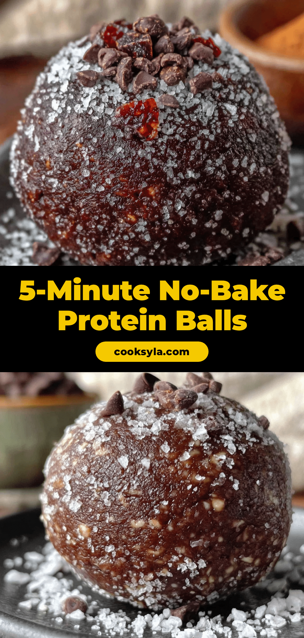 no-bake peanut butter protein balls recipe