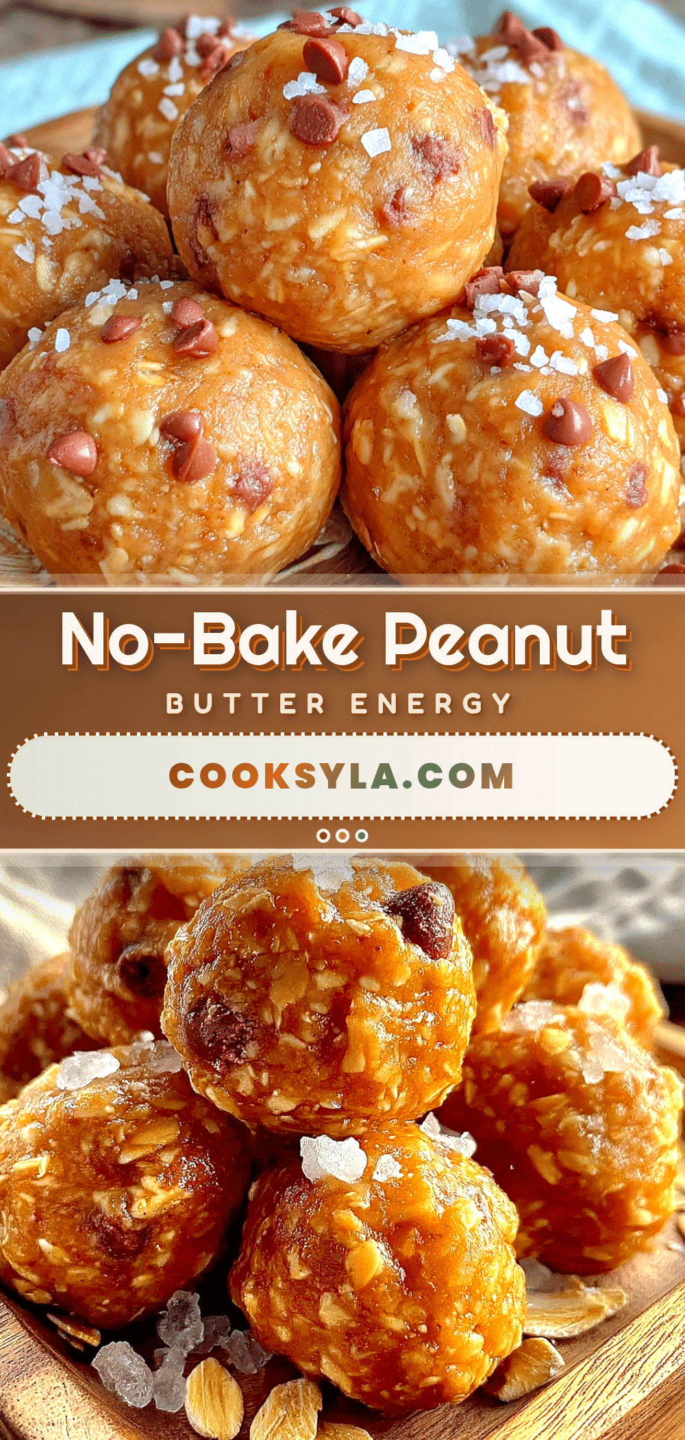 peanut butter banana oat energy bites recipe