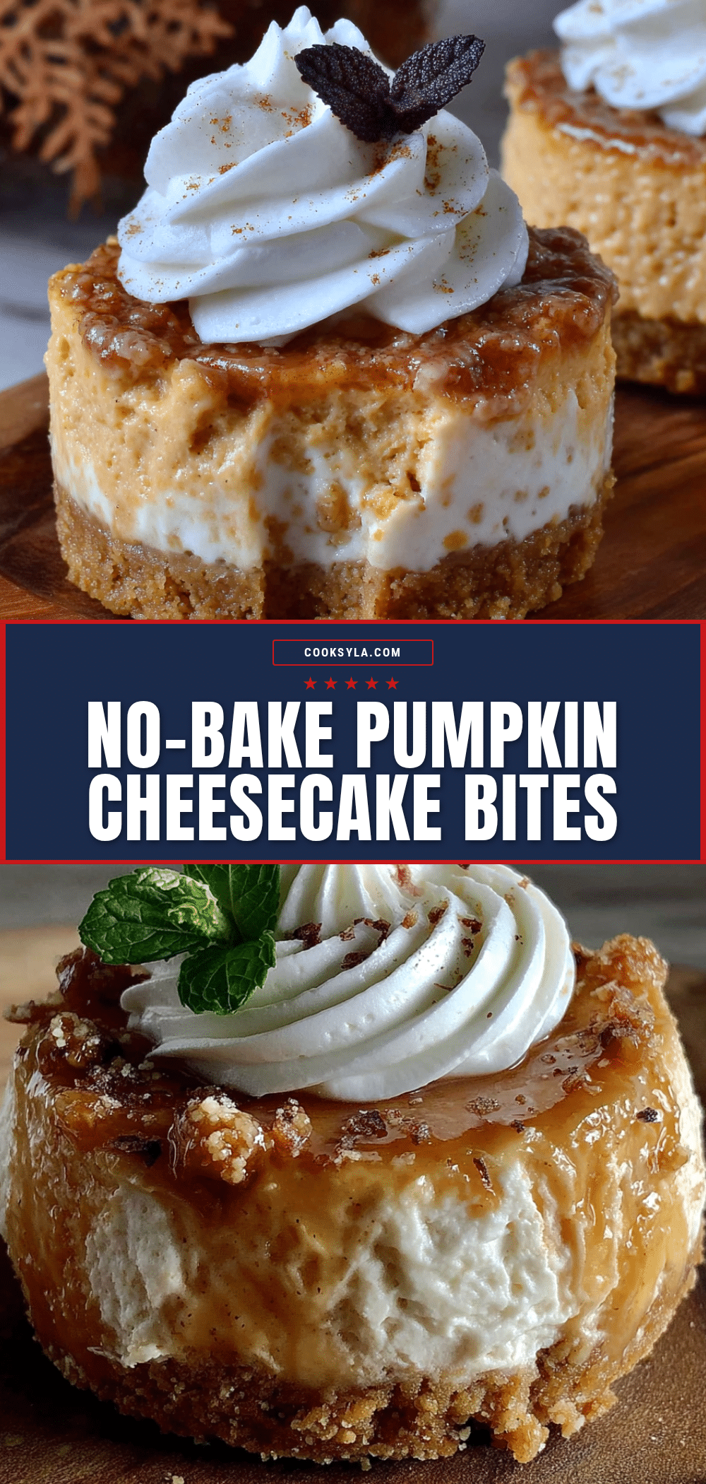pumpkin cheesecake bites recipe