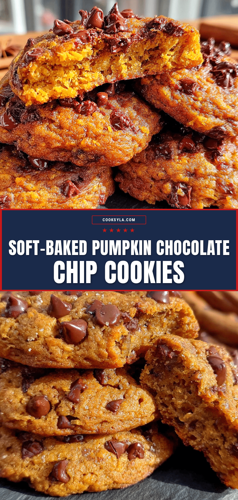 pumpkin chocolate chip cookies recipe
