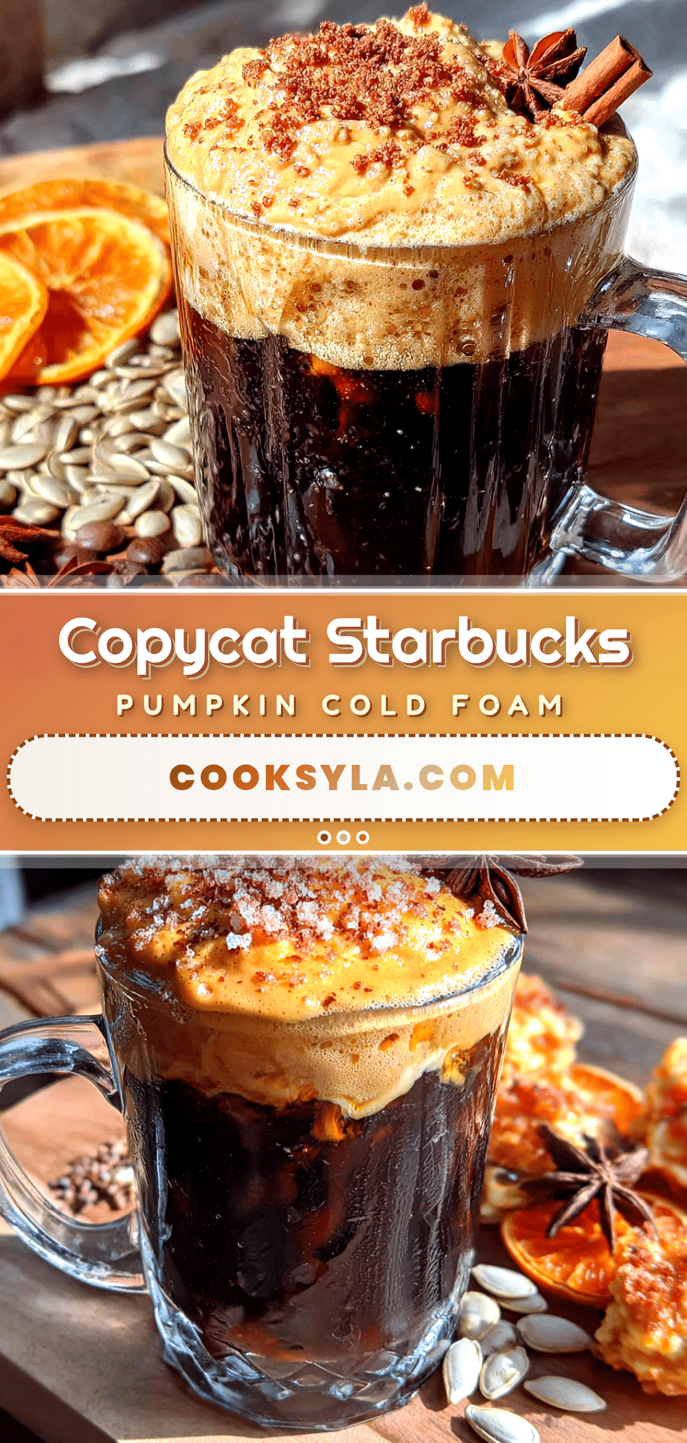 pumpkin cold foam coffee recipe