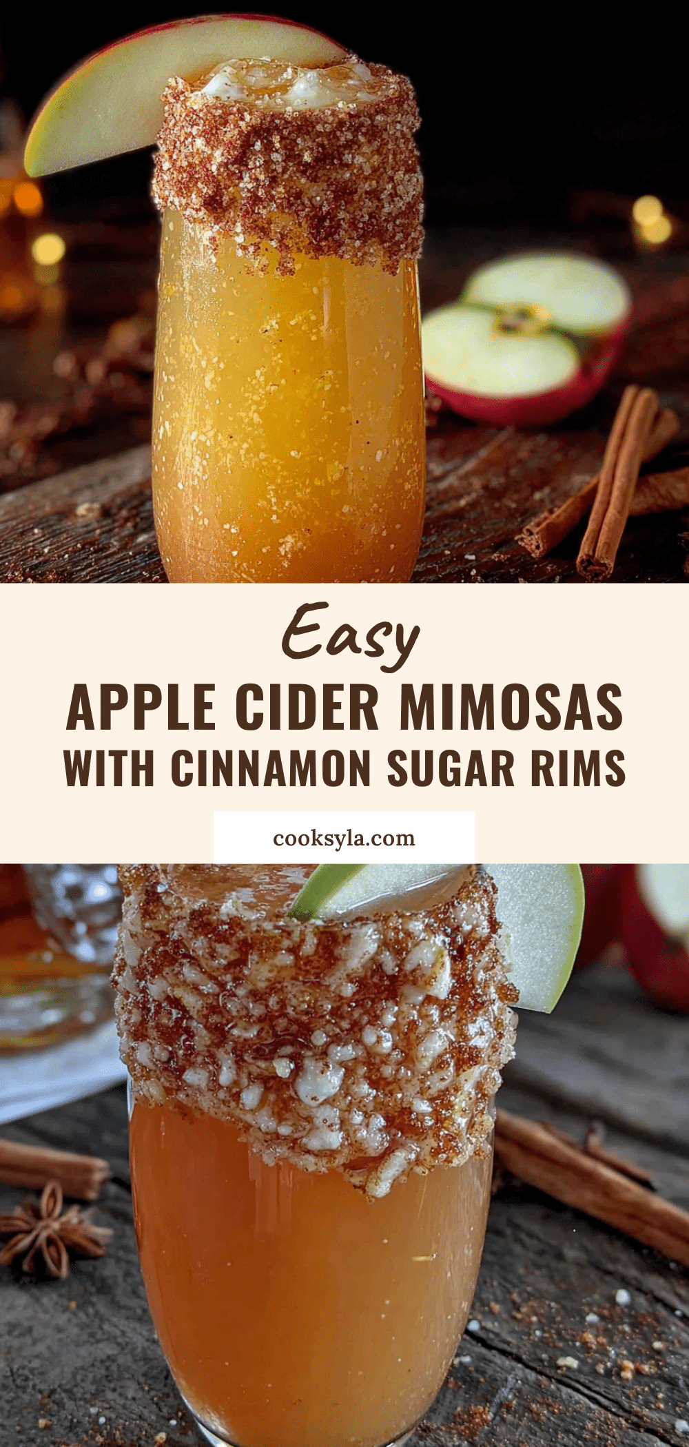 apple cider mimosa recipe