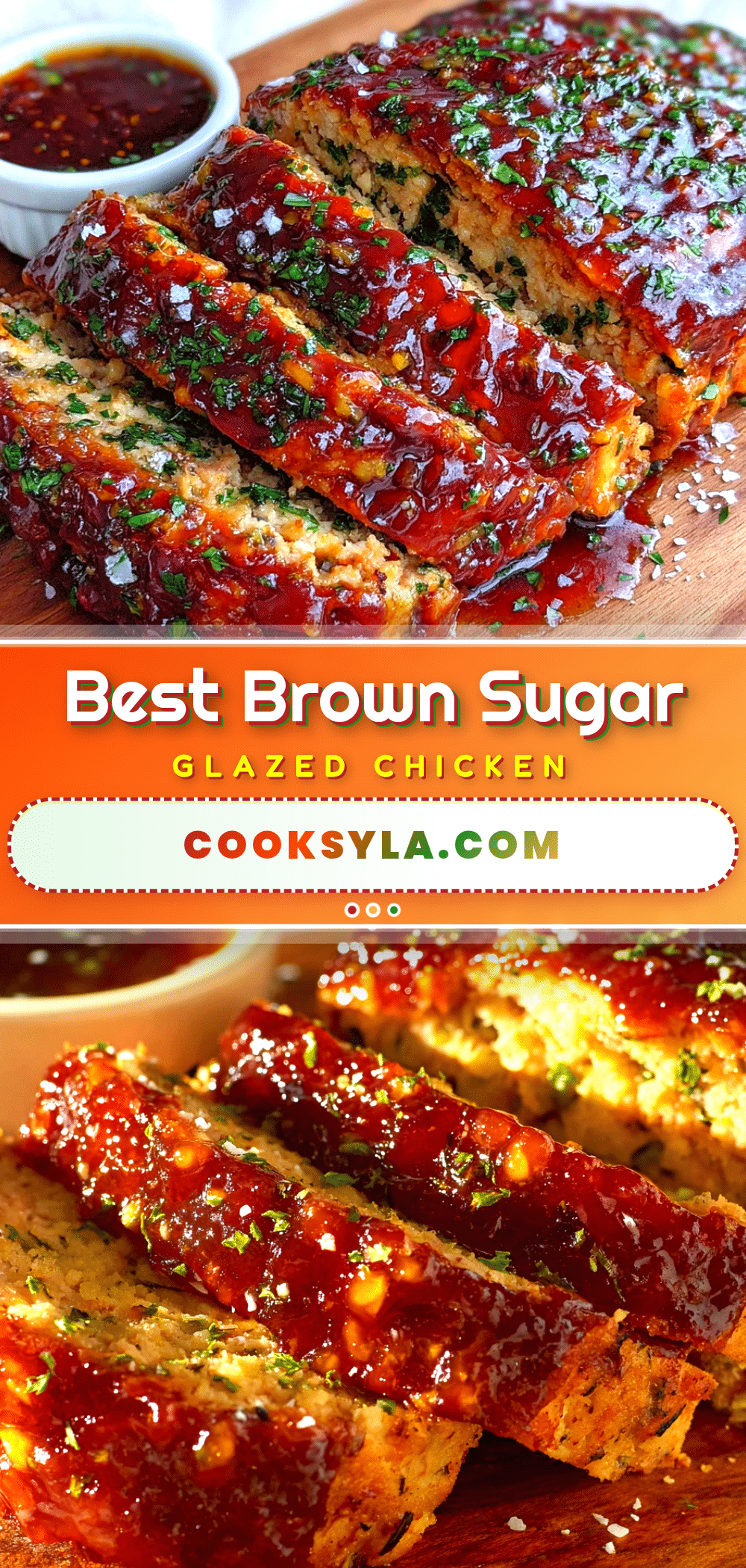 brown sugar glazed chicken meatloaf recipe