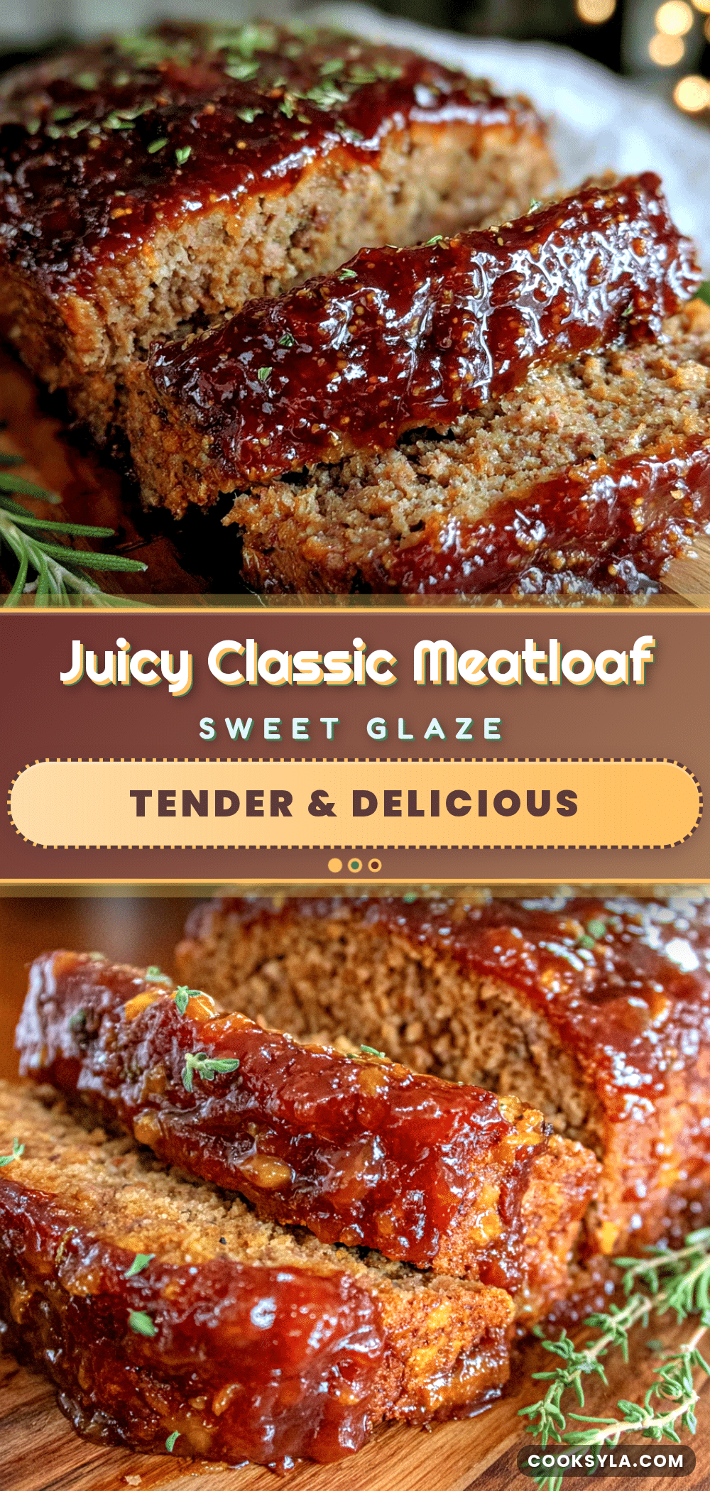 classic meatloaf with brown sugar glaze recipe