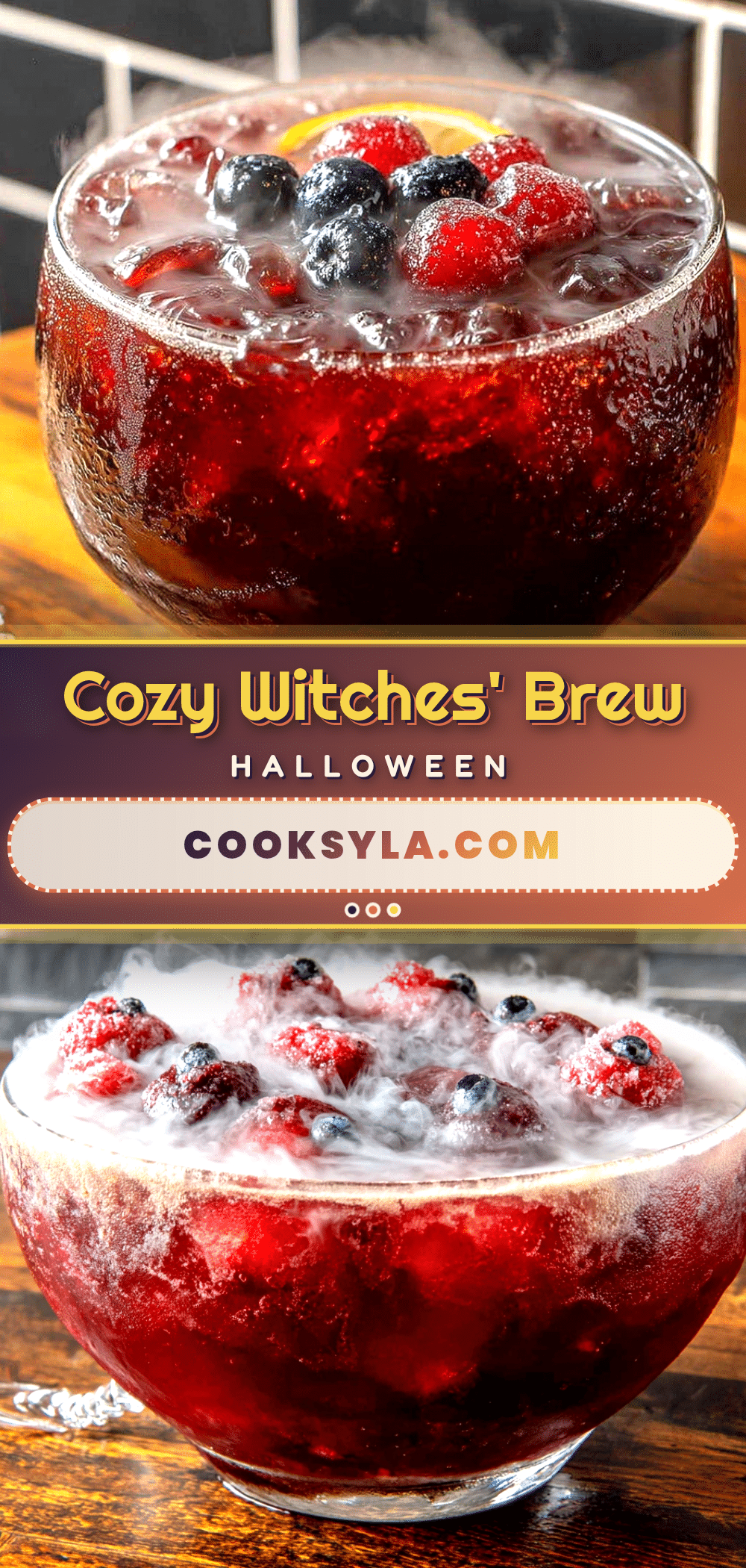 cozy witches brew halloween punch recipe