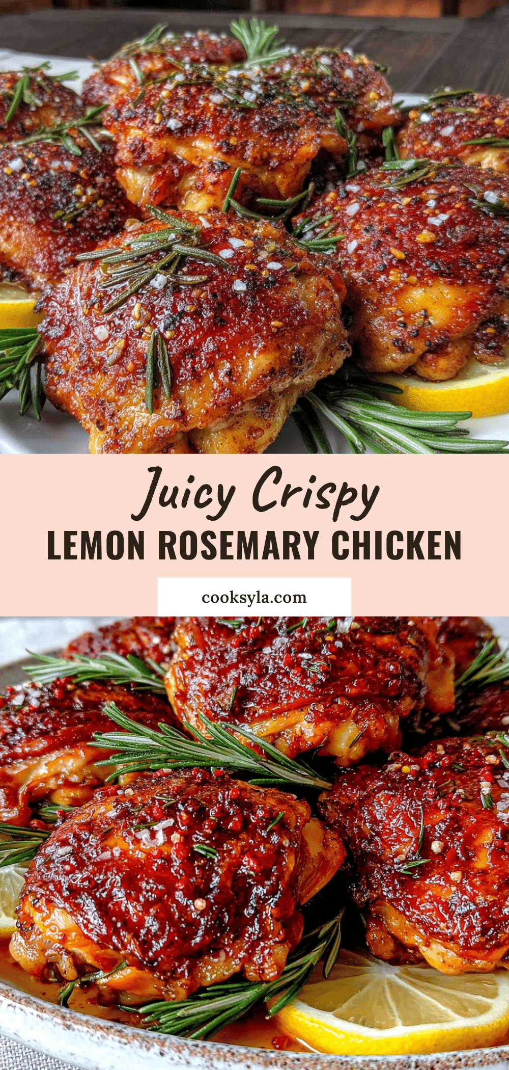 crispy baked chicken thighs recipe