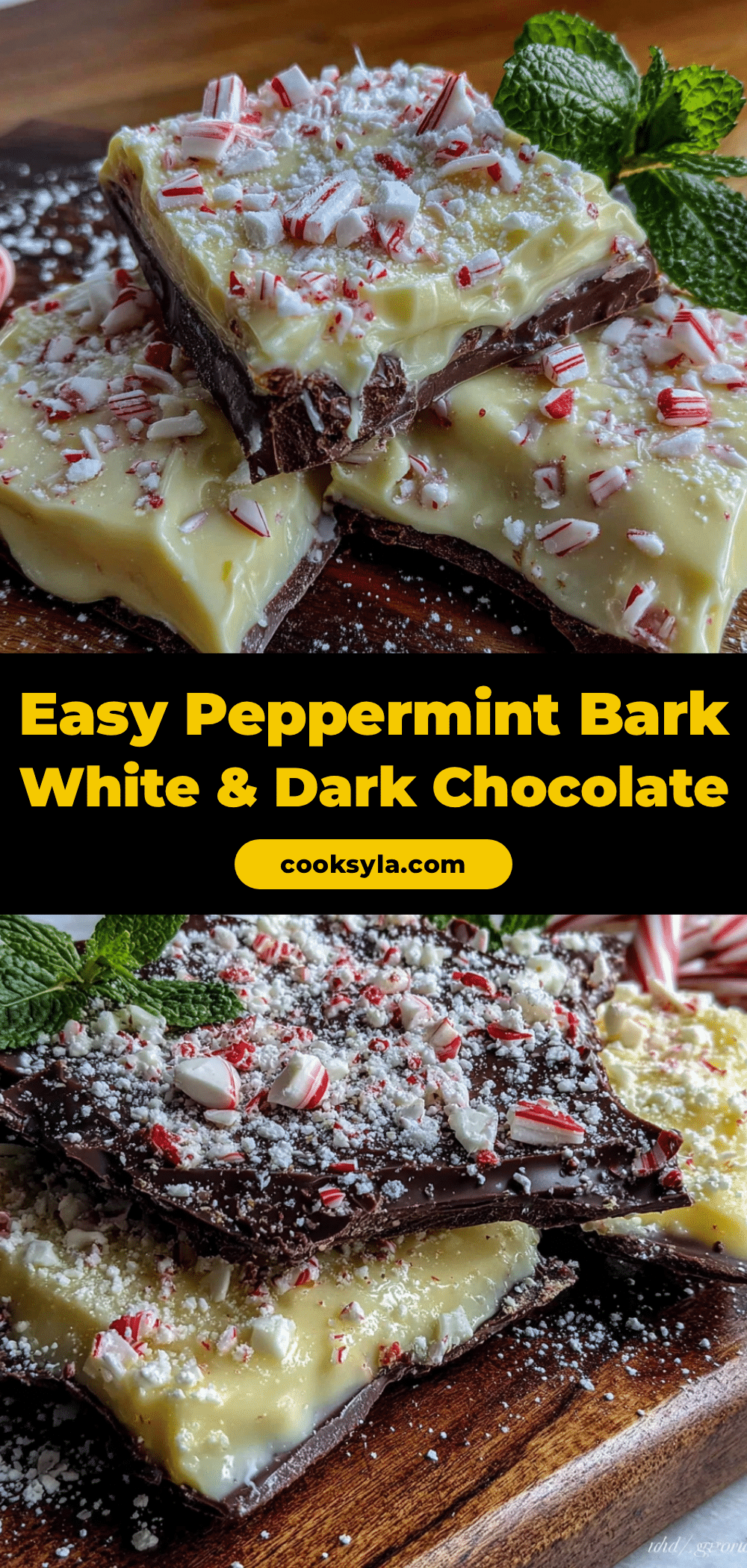 easy homemade peppermint bark recipe