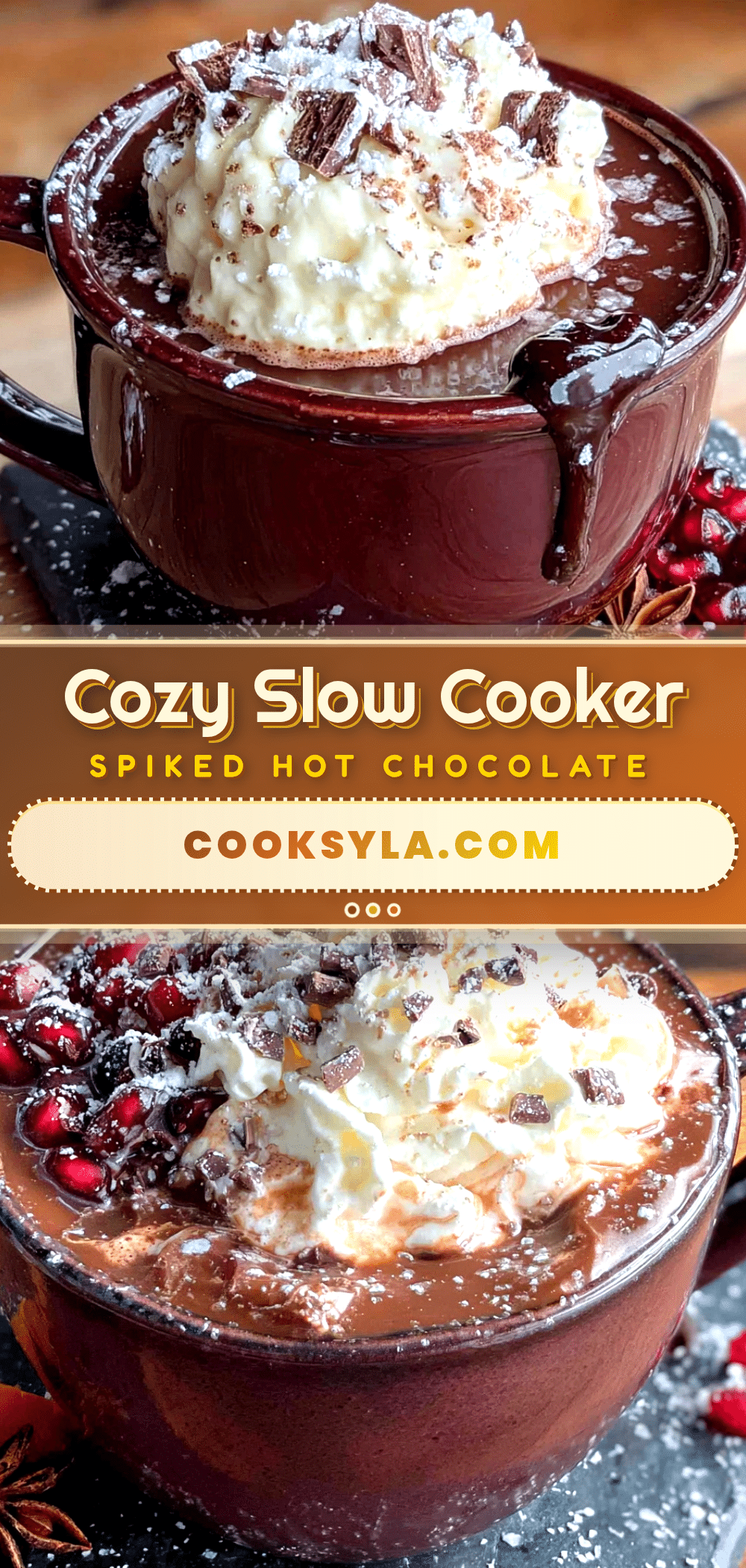 easy slow cooker spiked hot chocolate recipe