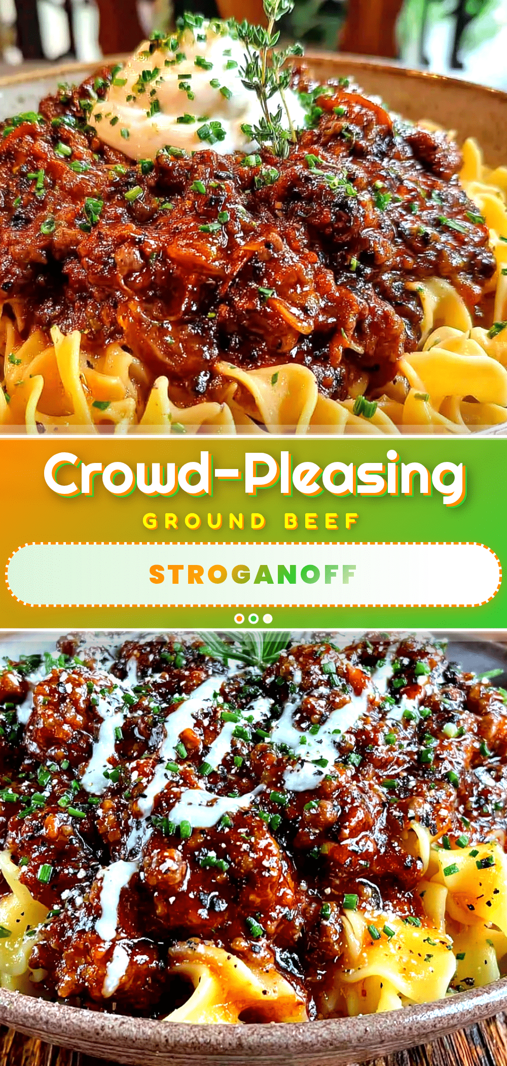 ground beef stroganoff recipe