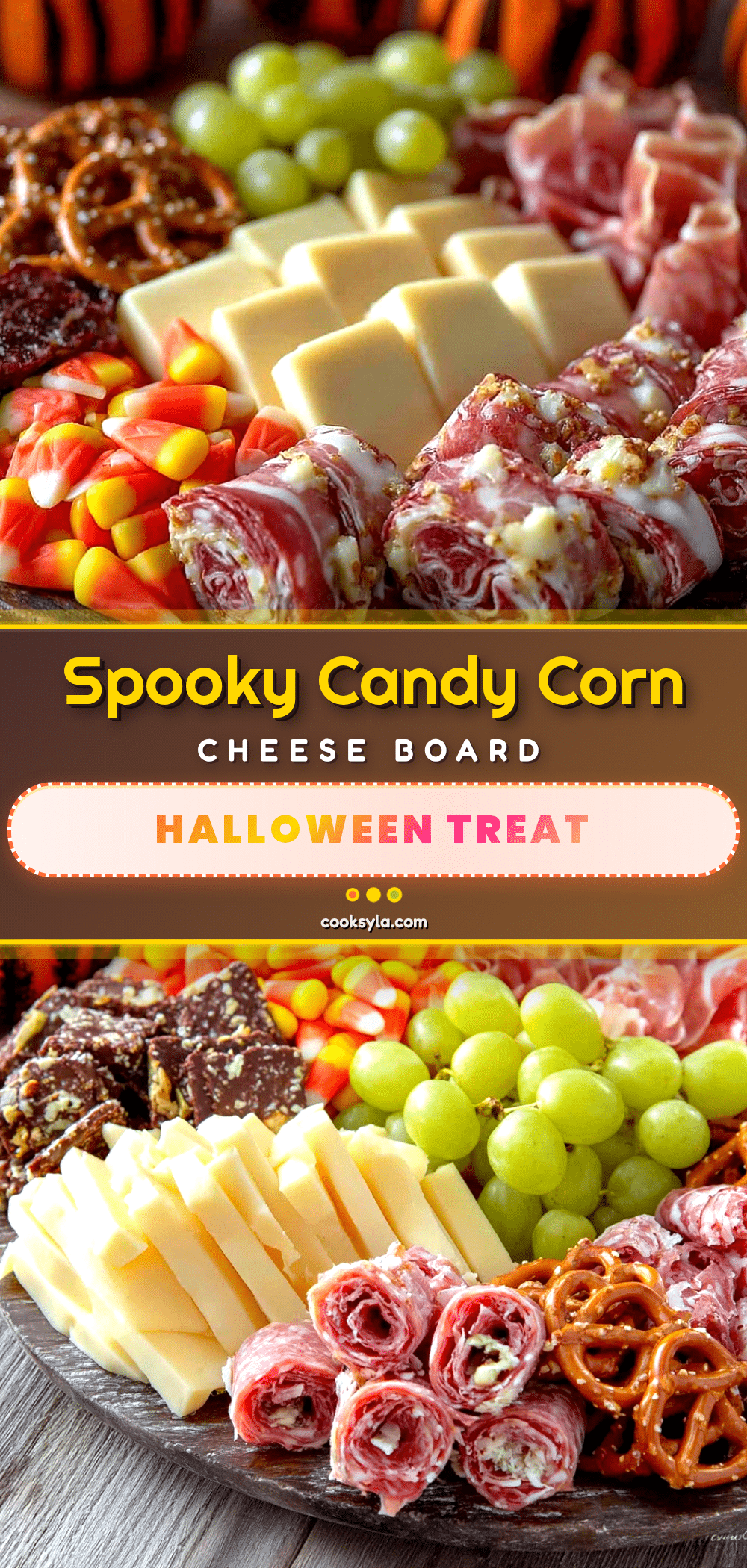Halloween Charcuterie Board with Cheese recipe