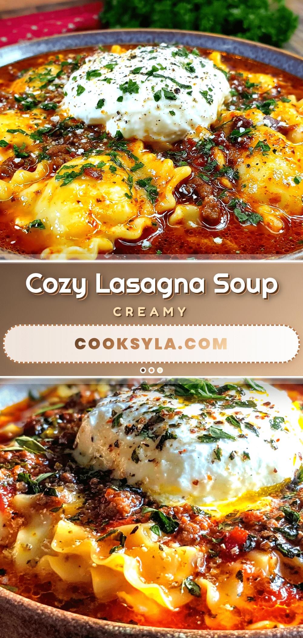 lasagna soup recipe