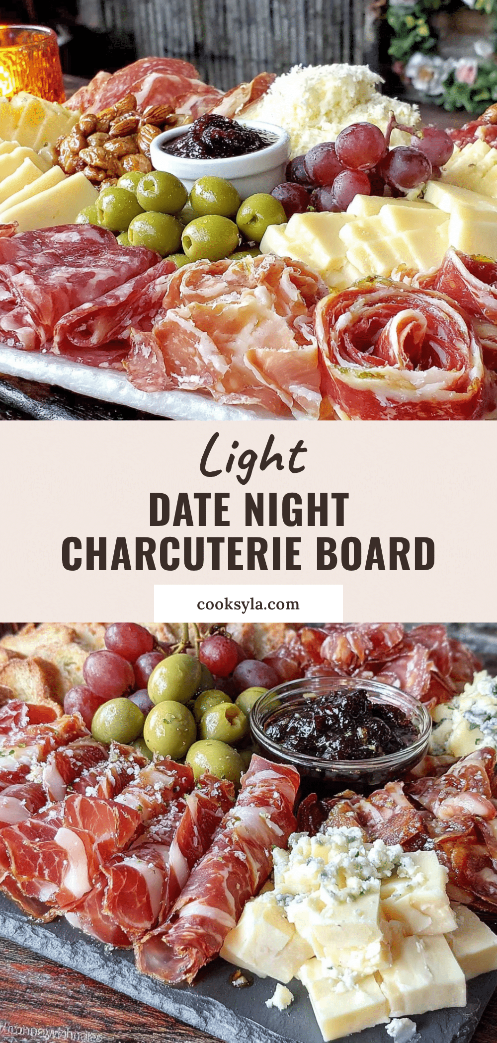 light date night charcuterie board for two recipe