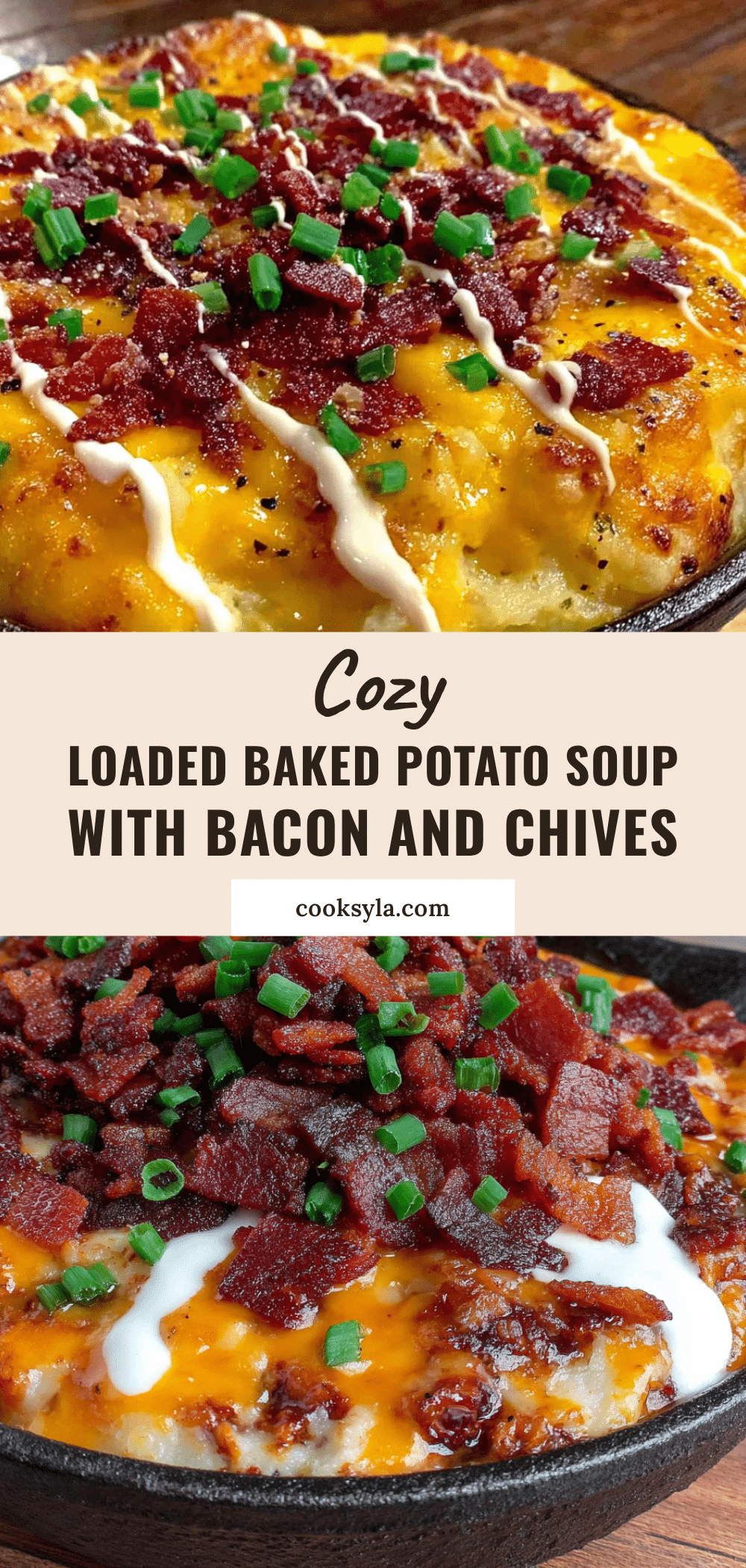 loaded baked potato soup recipe