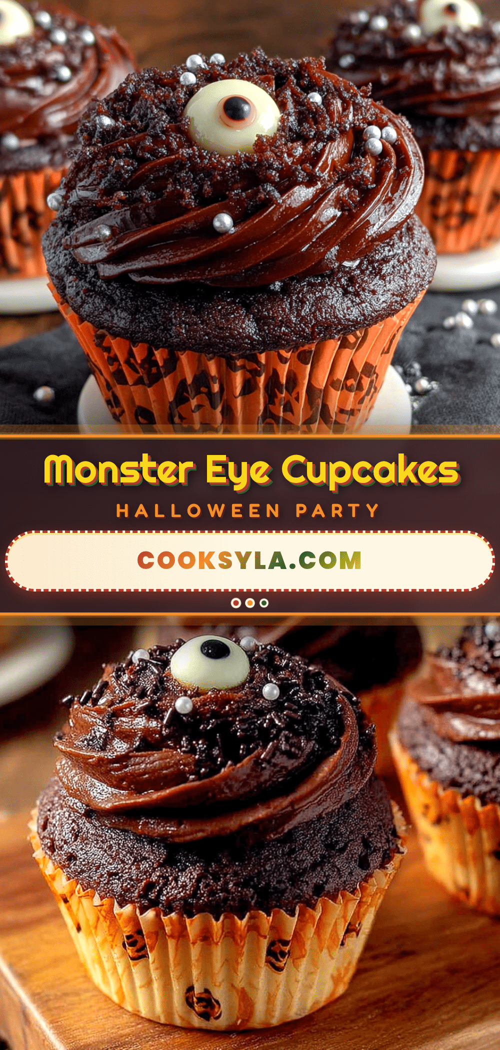 monster eye cupcakes recipe