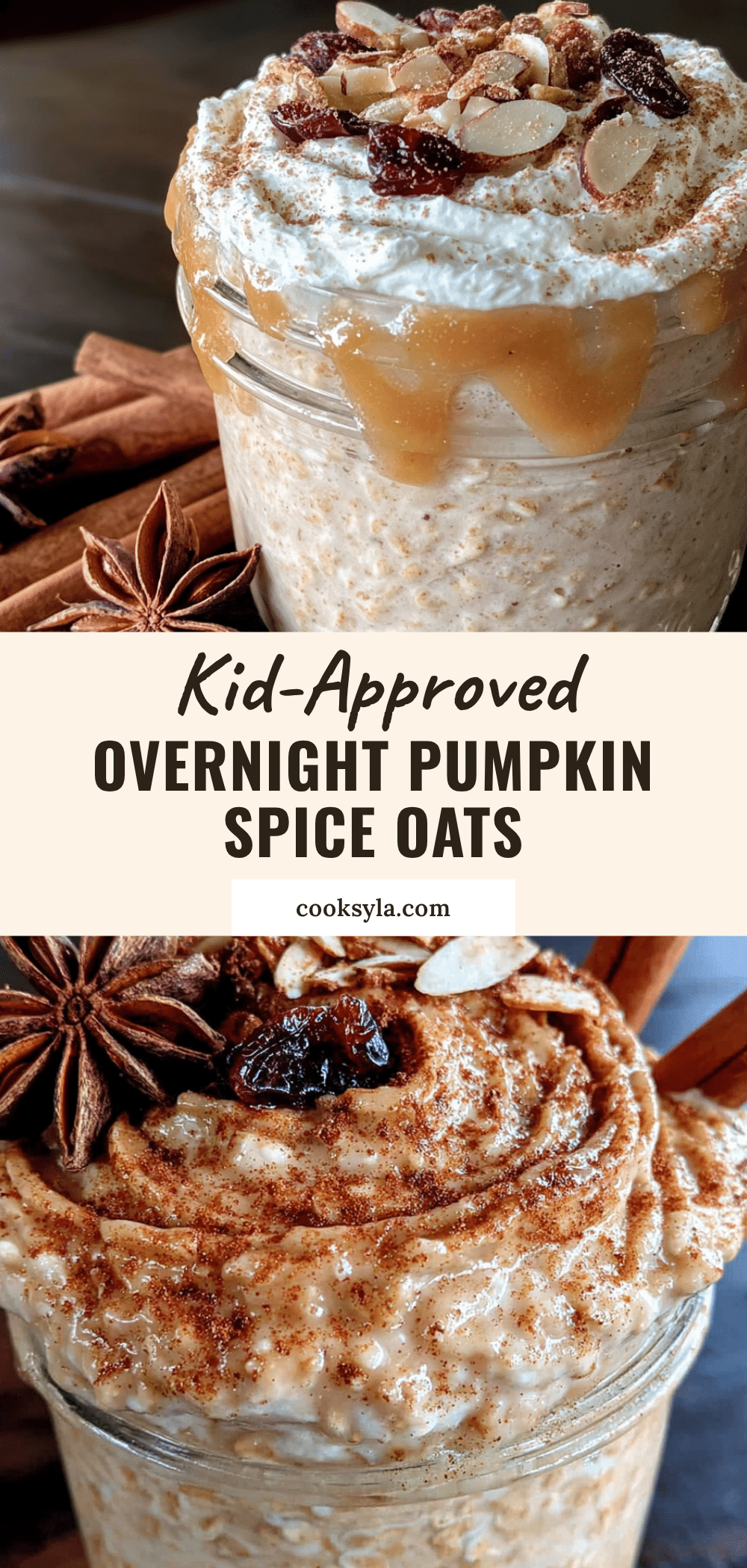 overnight pumpkin spice oats recipe