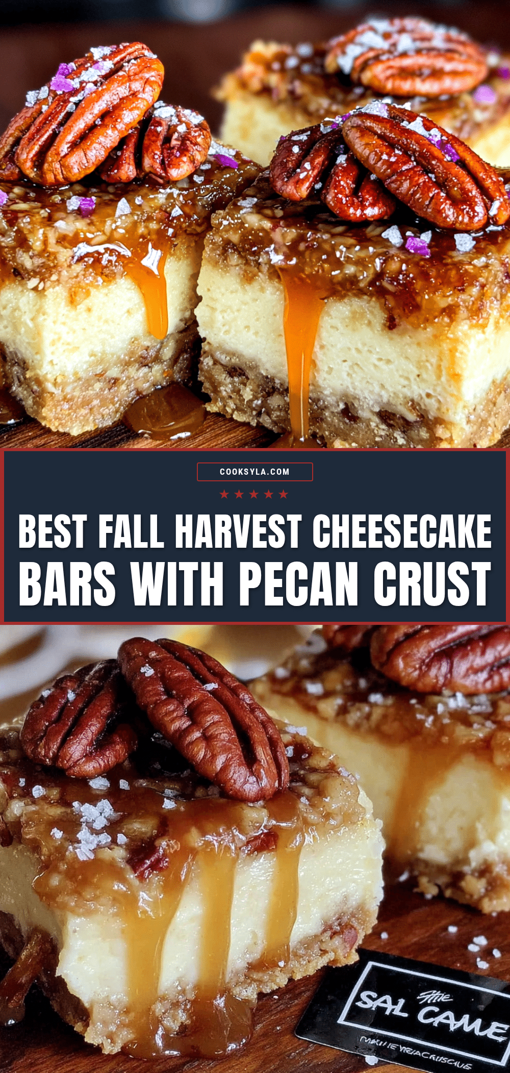 pecan cheesecake bars recipe