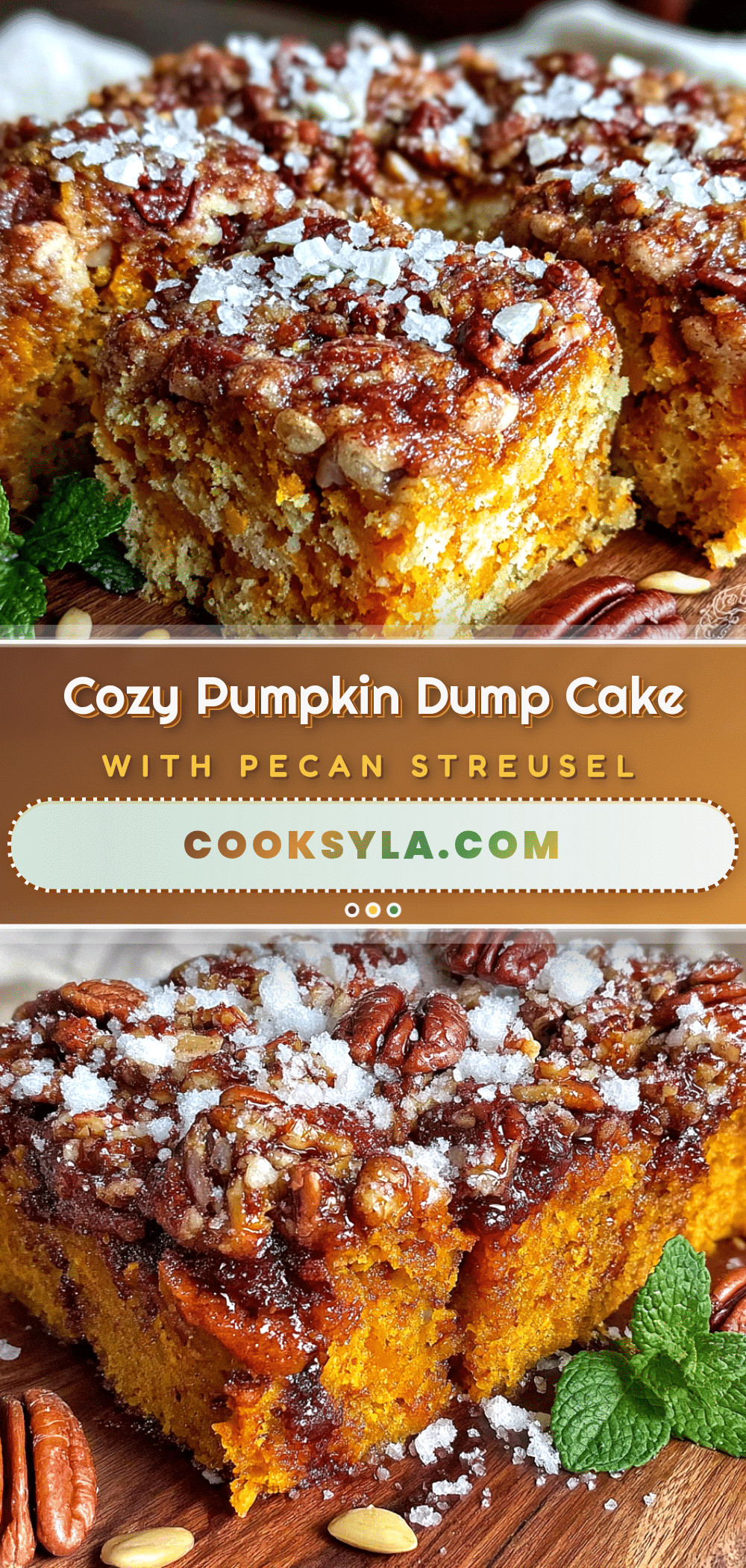 pumpkin dump cake recipe