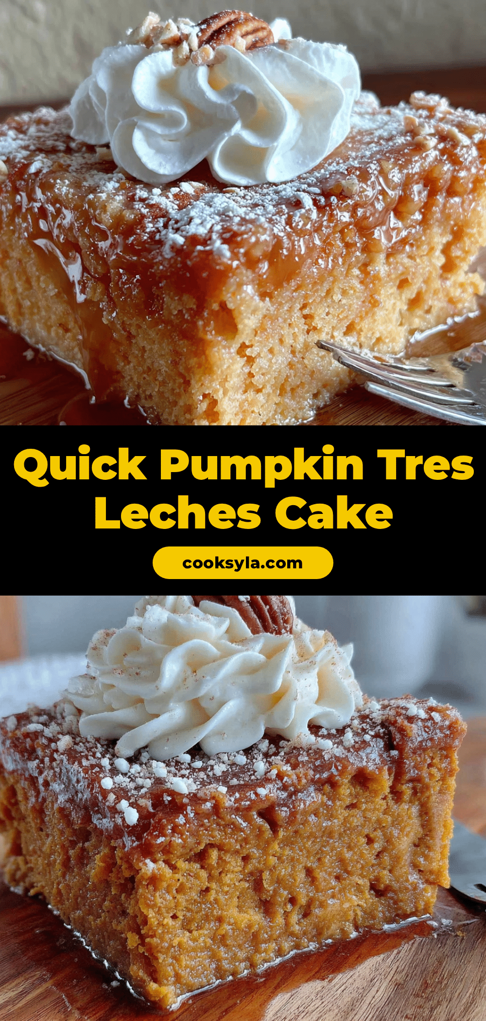 quick pumpkin tres leches cake recipe