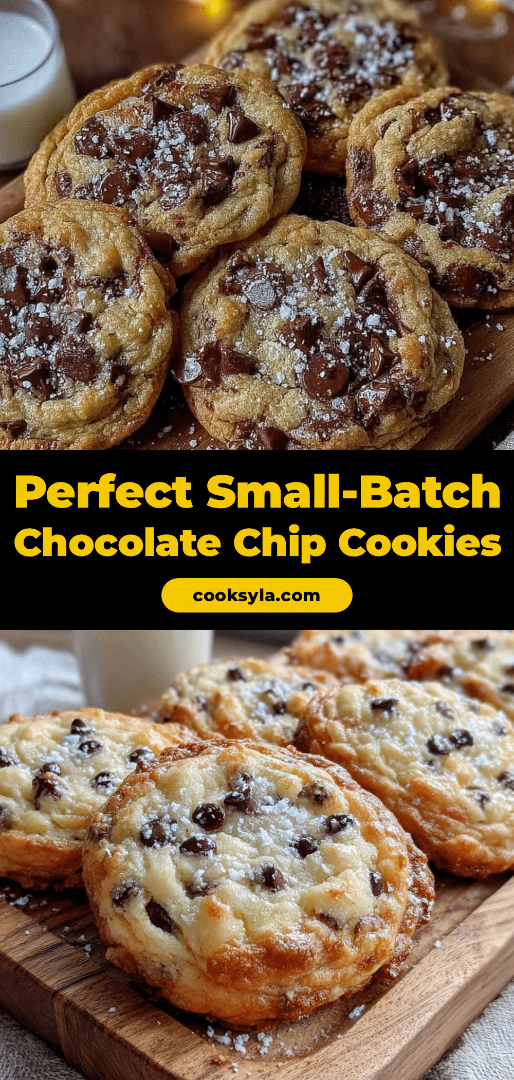 small-batch chocolate chip cookies recipe