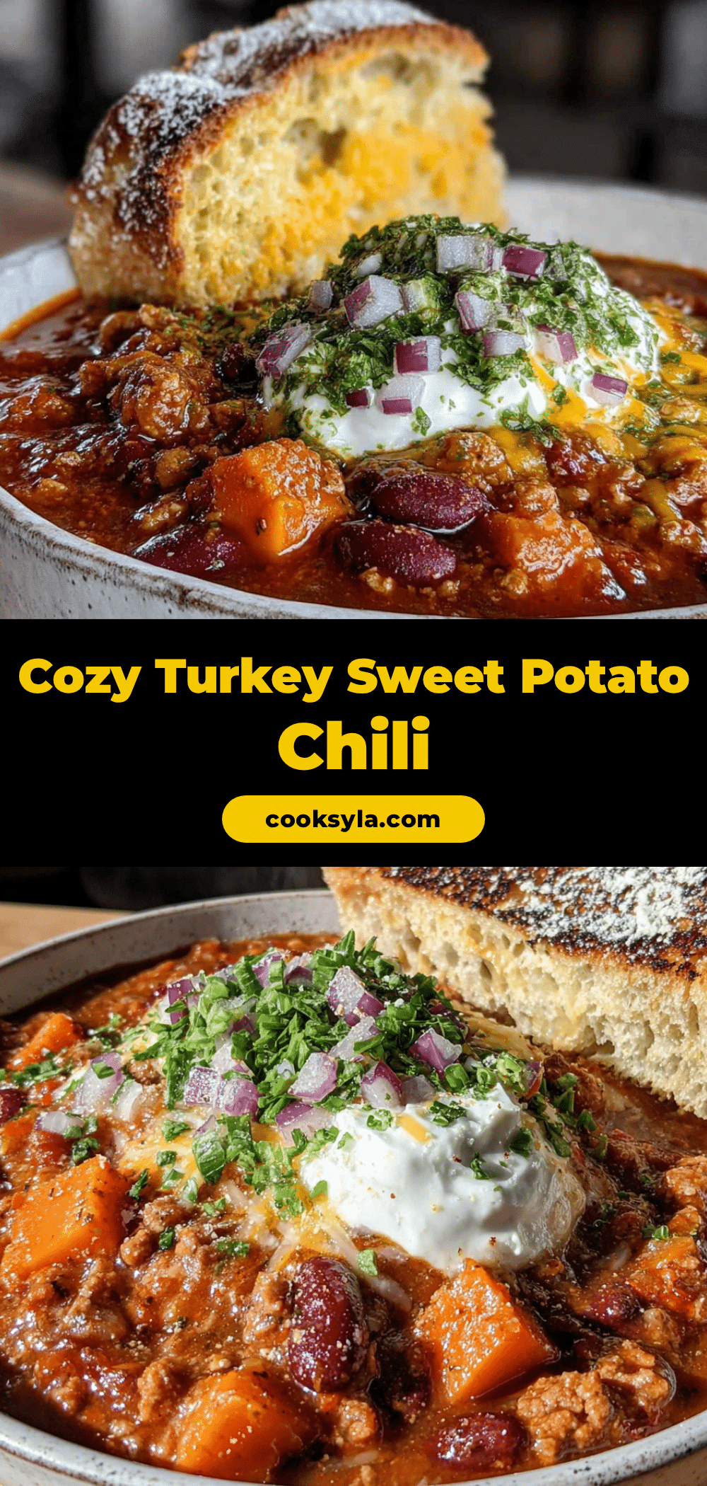 turkey sweet potato chili recipe