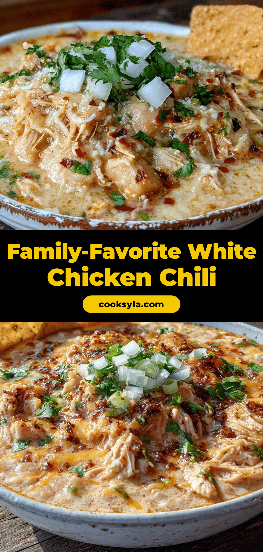 white chicken chili with roasted poblanos recipe