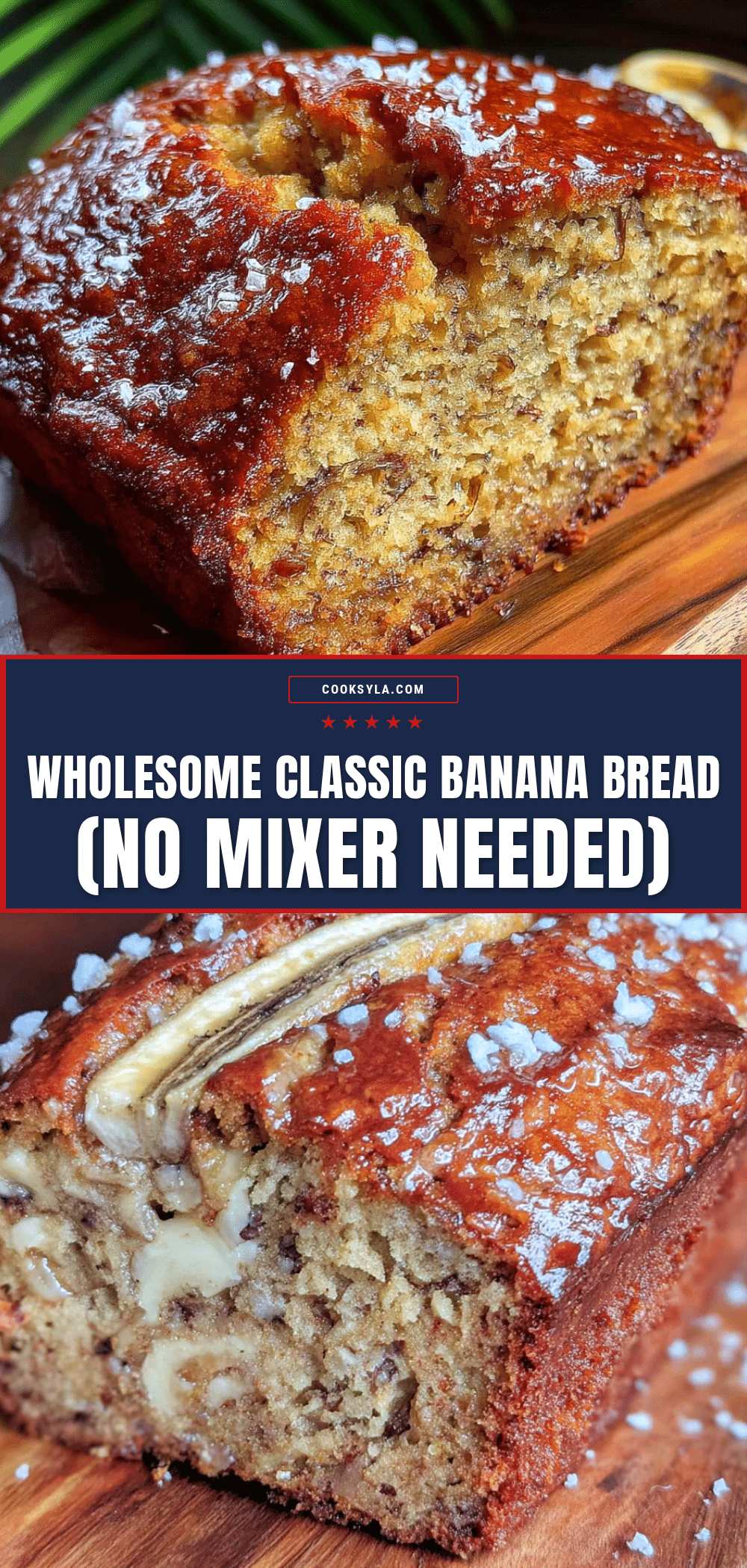 wholesome classic banana bread recipe